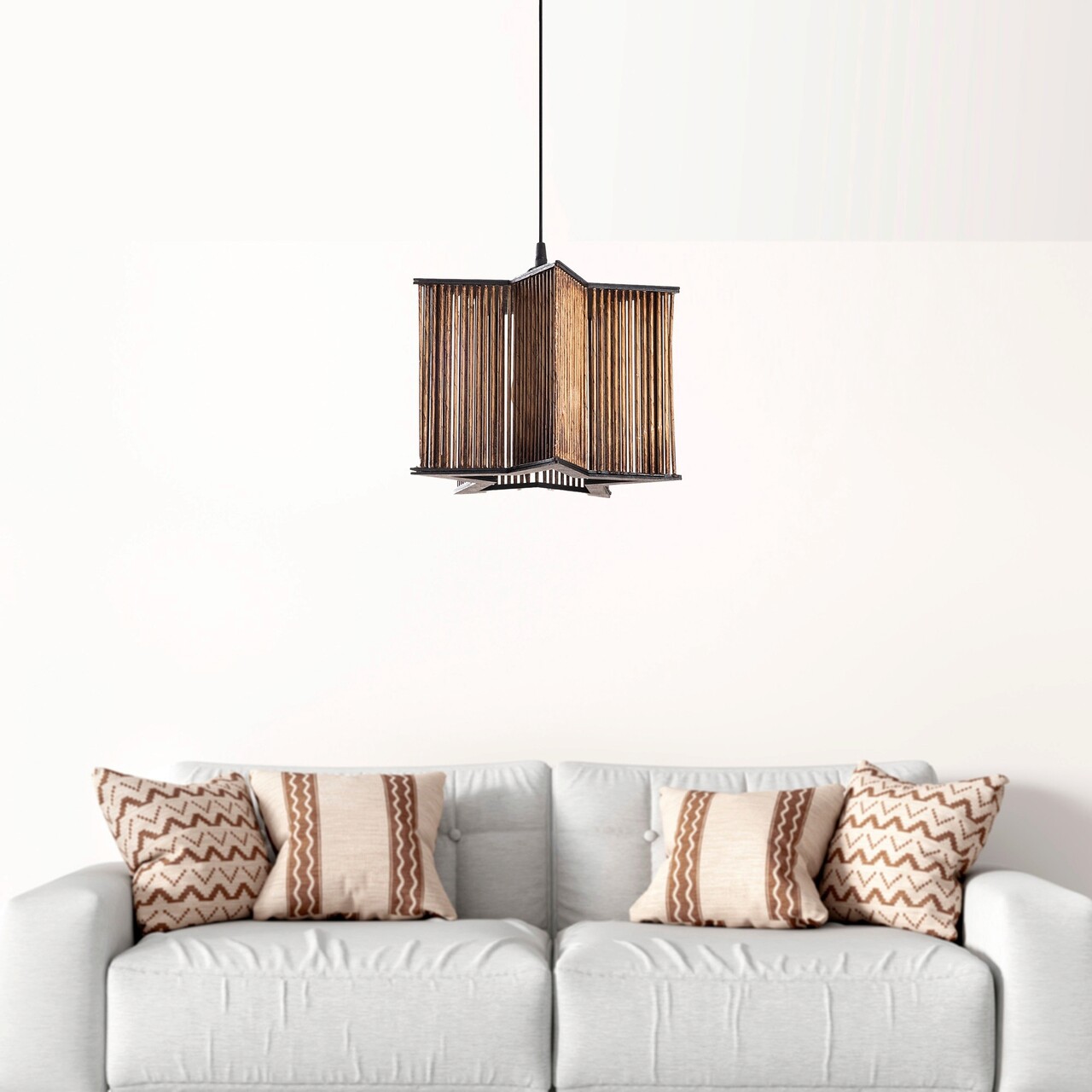 Lustra, Opviq, 390FLH2188, Maro antichizat - imagine 6